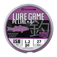 Νήμα Oceanic Team Lure Game Braid x4 PE1.2 150m OC06LUREGAMEX4-1.2